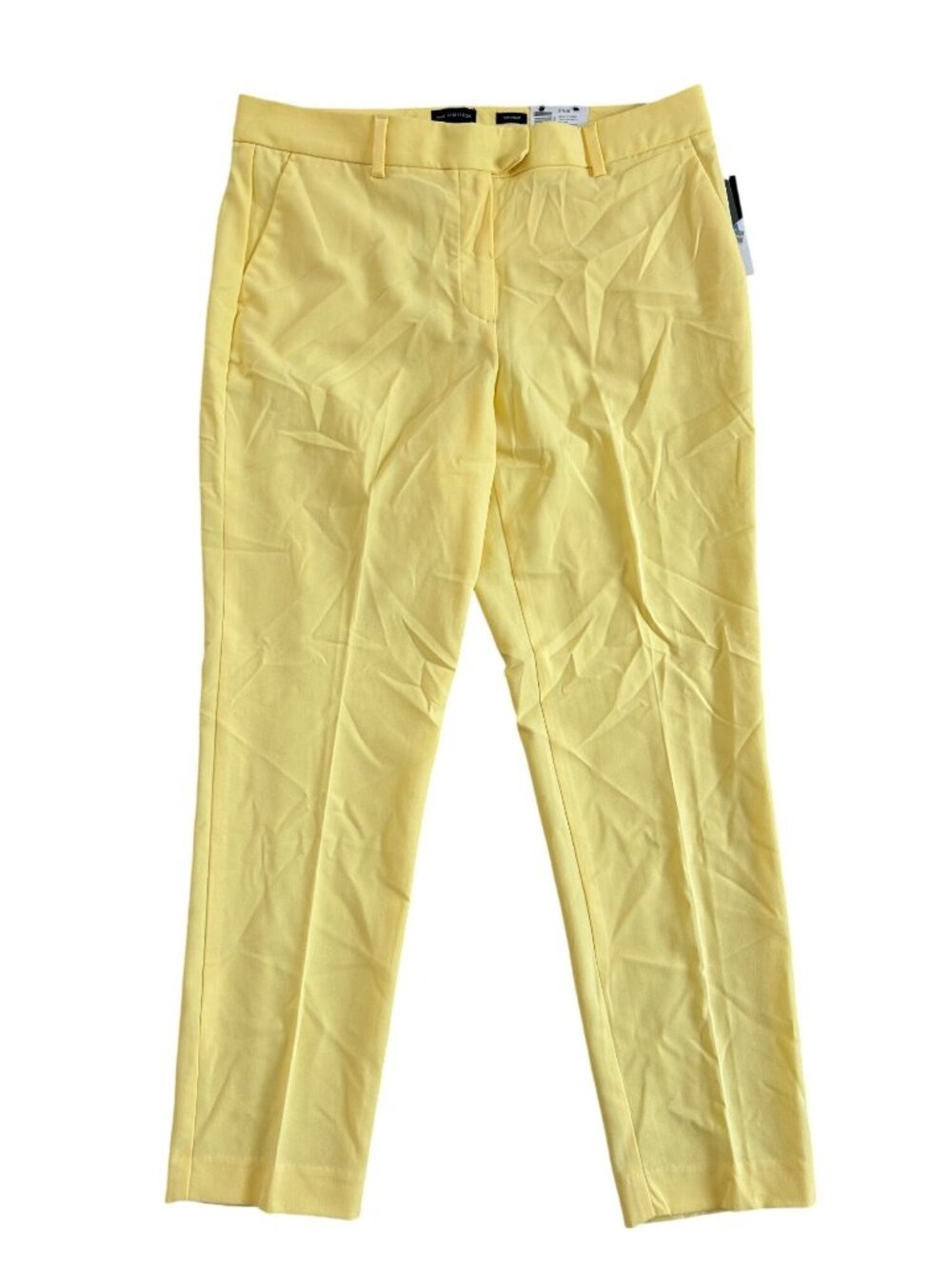 The Limited Womens Sz 10 Slim Ankle Yellow Modern Fit Pants New With Tags